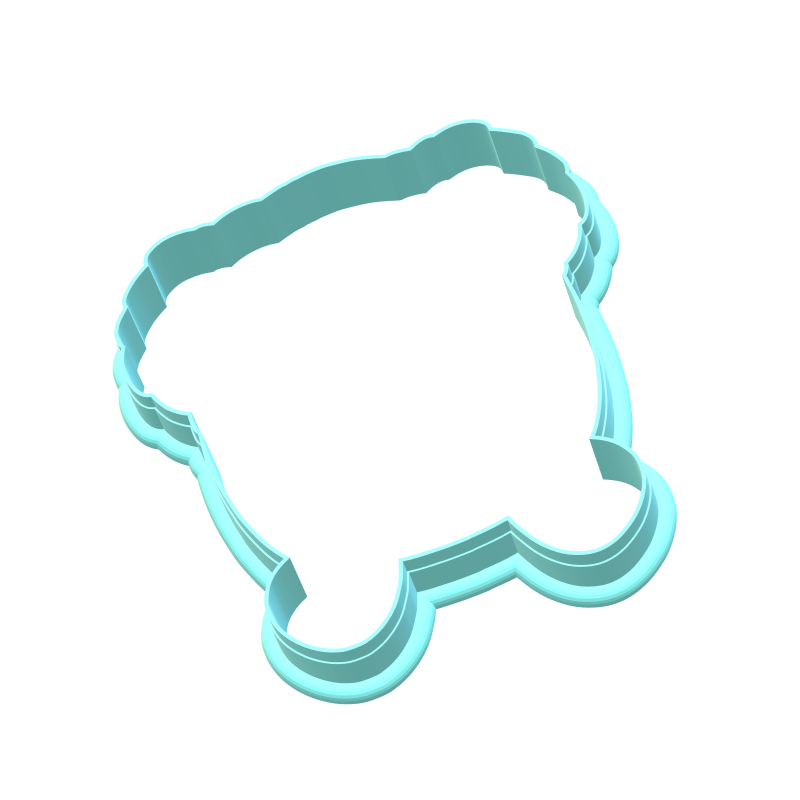 Bigfoot Cookie Cutter | STL File