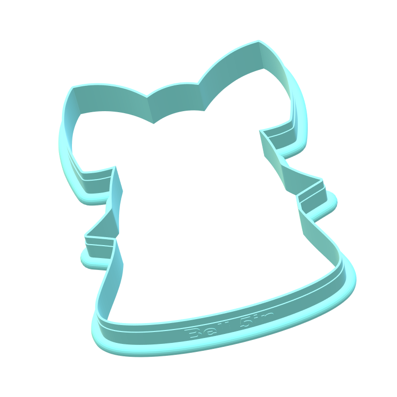Christmas Bell Cookie Cutters | STL File