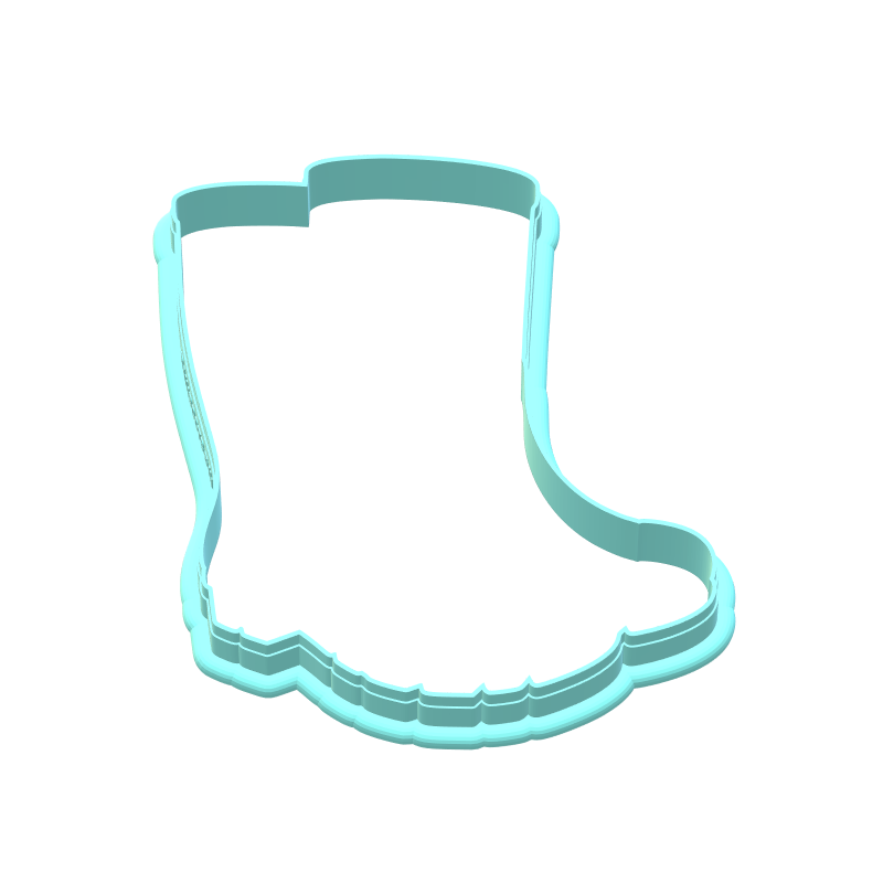 Fall Rainboots Cookie Cutters
