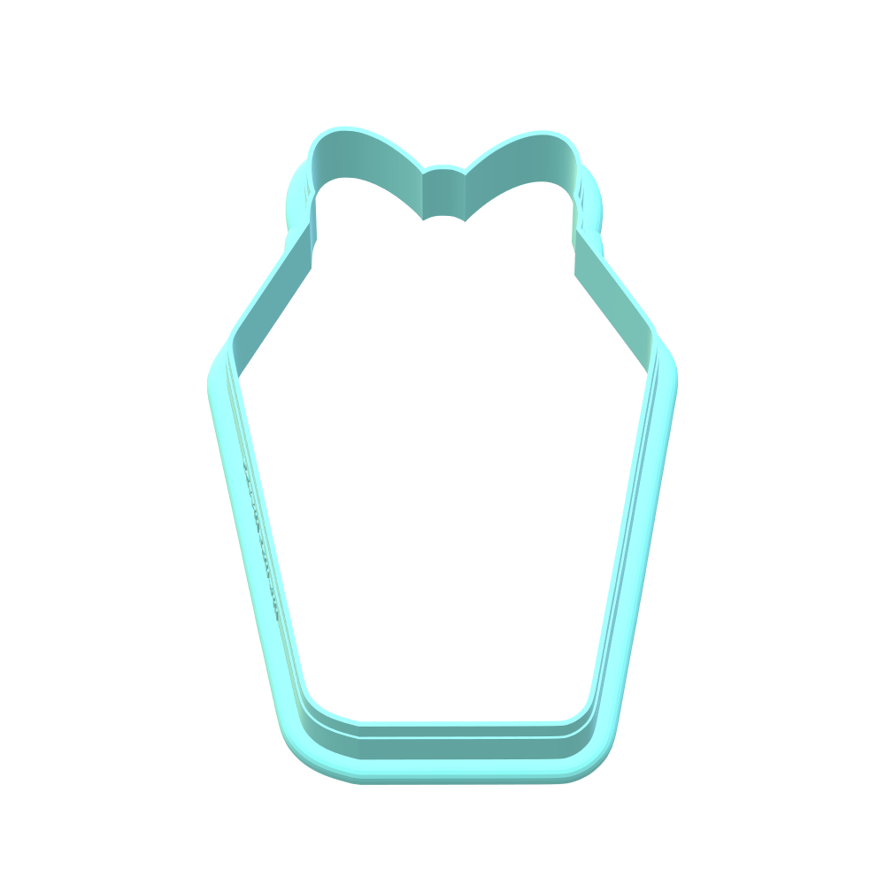 Coffin Bow Cookie Cutters