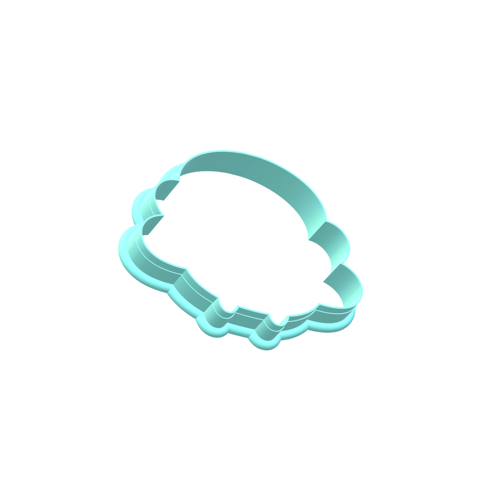 Turkey Cookie Cutter | With personalized Text Box Option | STL File