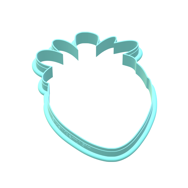 Chocolate Strawberry Cookie Cutters | STL Files
