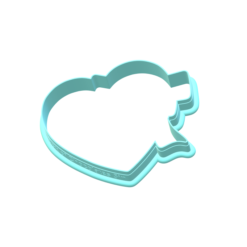 Heart Box of Chocolates Cookie Cutters | With Imprint Cutter Option