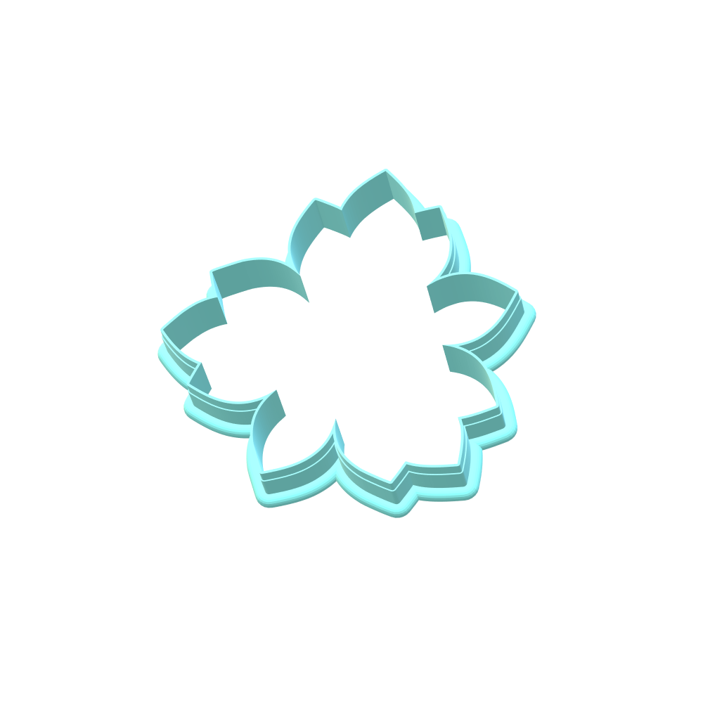 Poinsettia Cookie Cutters | STL File