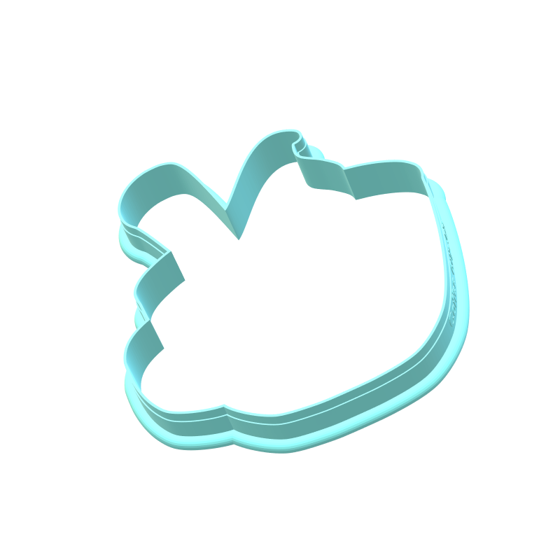 Fall Coffee Cup Cookie Cutter | STL File