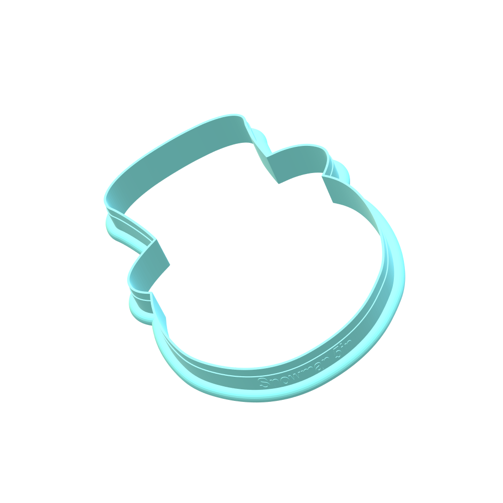 Snowman Cookie Cutters | STL File