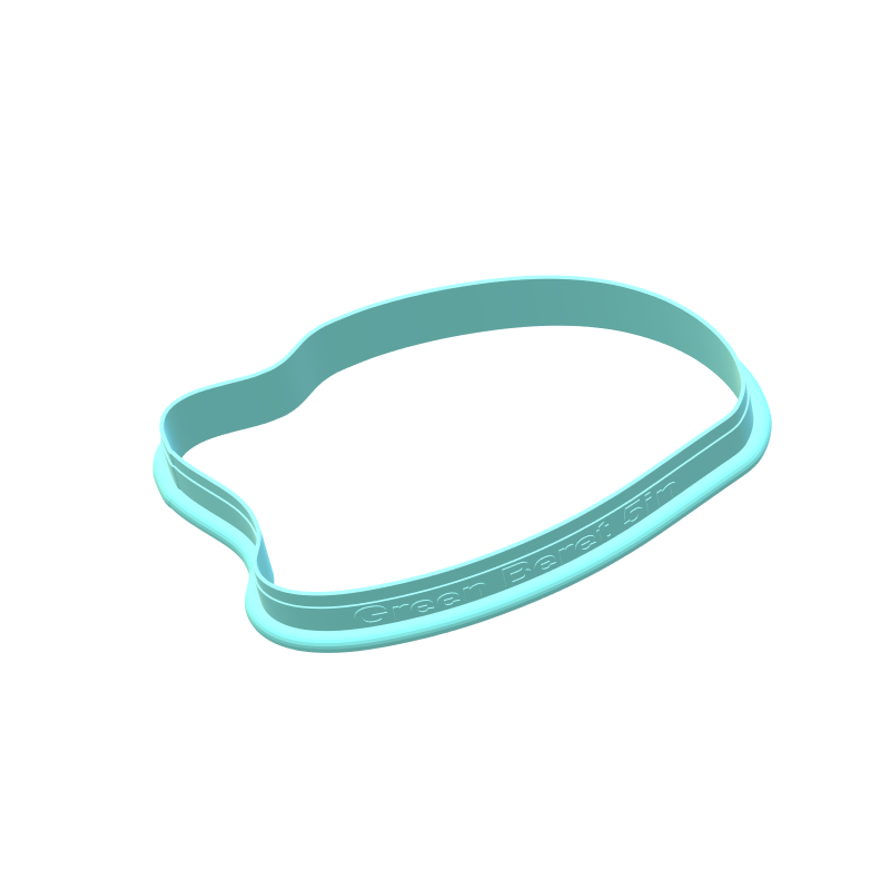 Green Beret Cookie Cutter | STL File