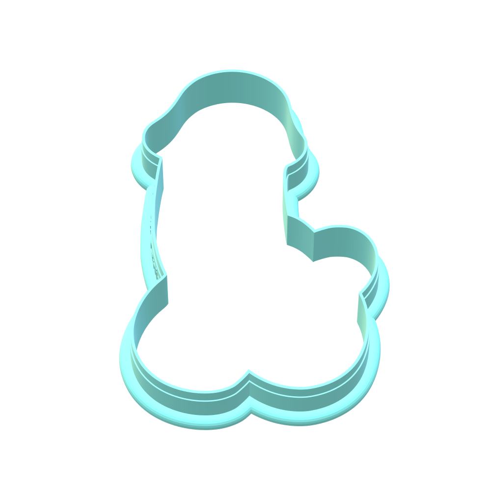 Heart Penis Cookie Cutters