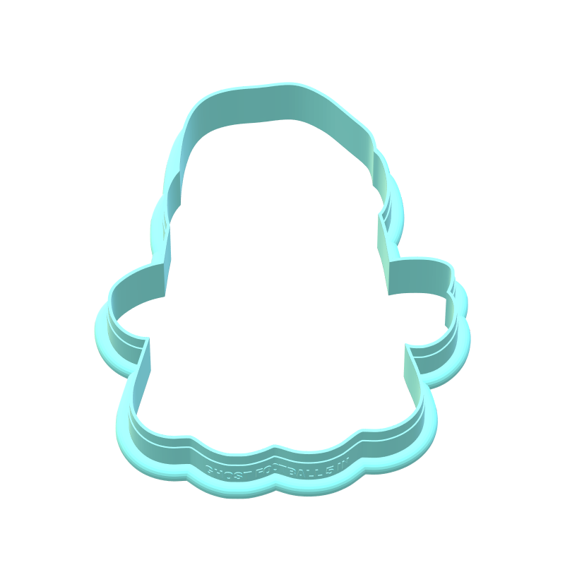 Ghost with Football Cookie Cutters