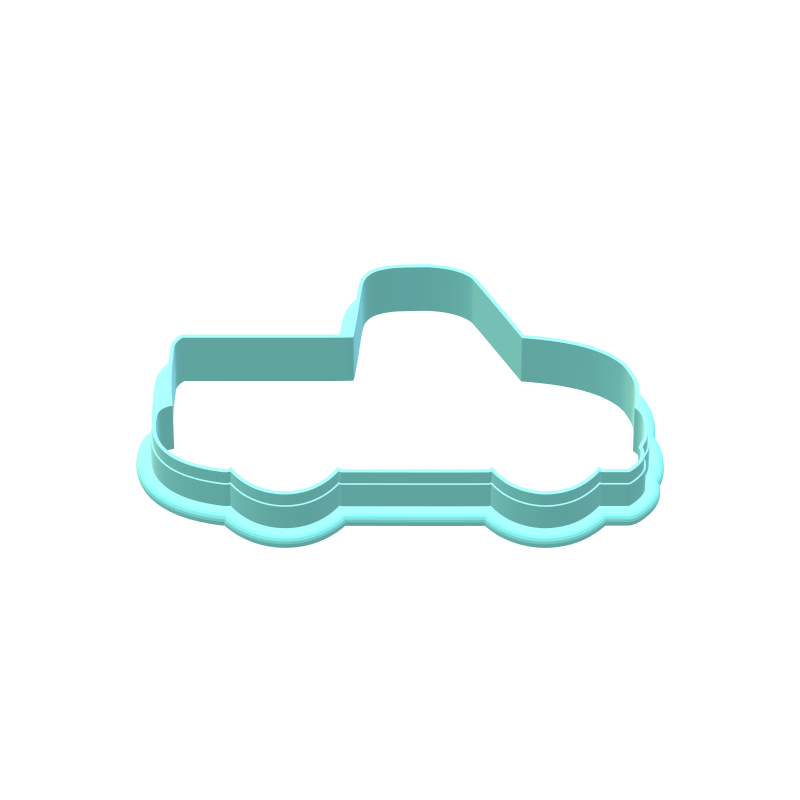 Pickup Truck Cookie Cutters