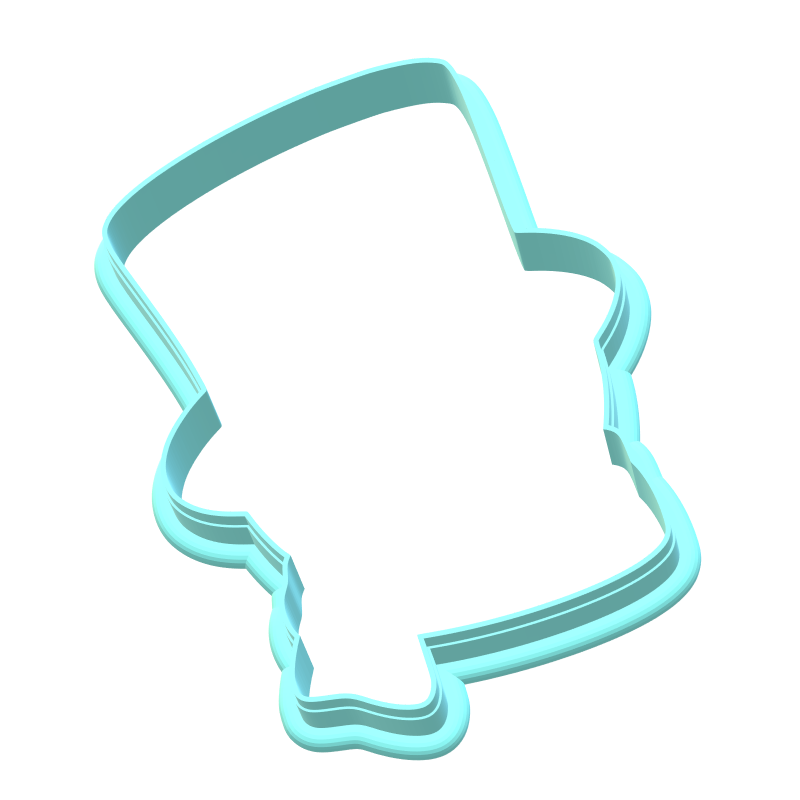 Snowman Cookie Cutter | STL File