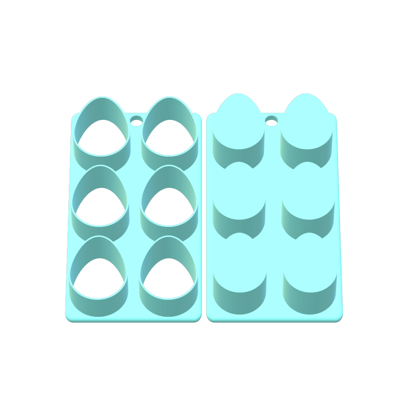 Easter Egg Cake Pop Mold | Deluxe Cutter, Popper, and Tray Option