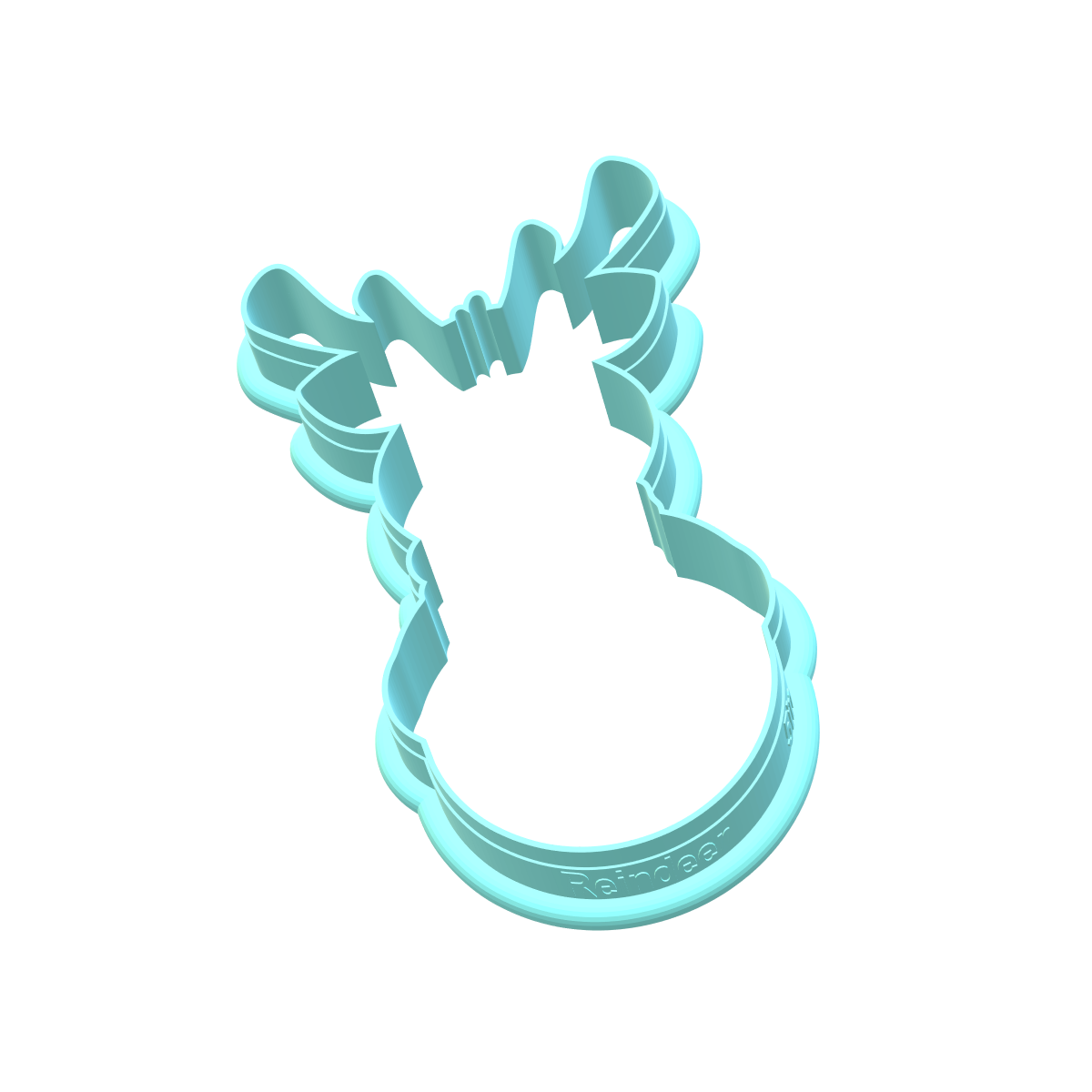 Reindeer Ornament Cookie Cutters