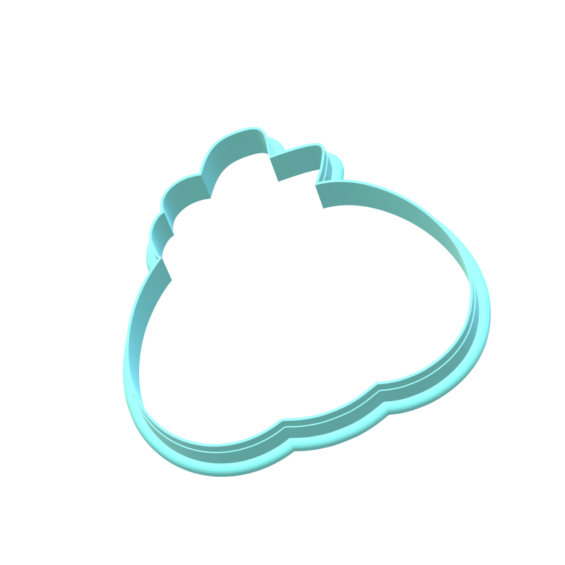 Pumpkin Flower Cookie Cutter | STL File