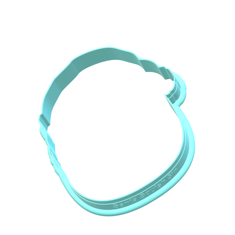 Santa Cookie Cutter | STL File