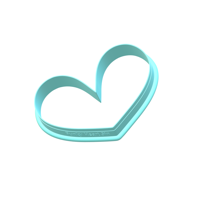 Funky Heart Cookie Cutters | STL Files