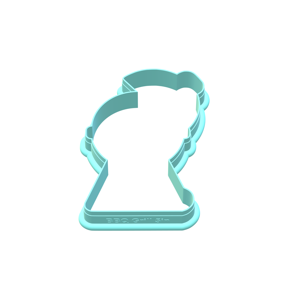 BBQ Grill Cookie Cutters | STL File