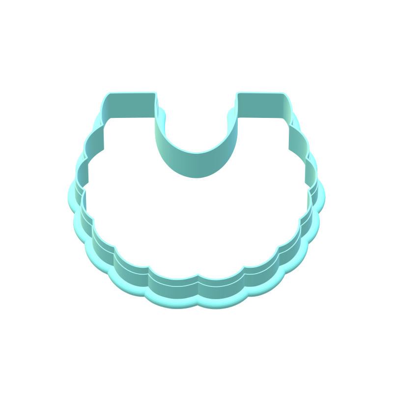 Baby Bib Cookie Cutters