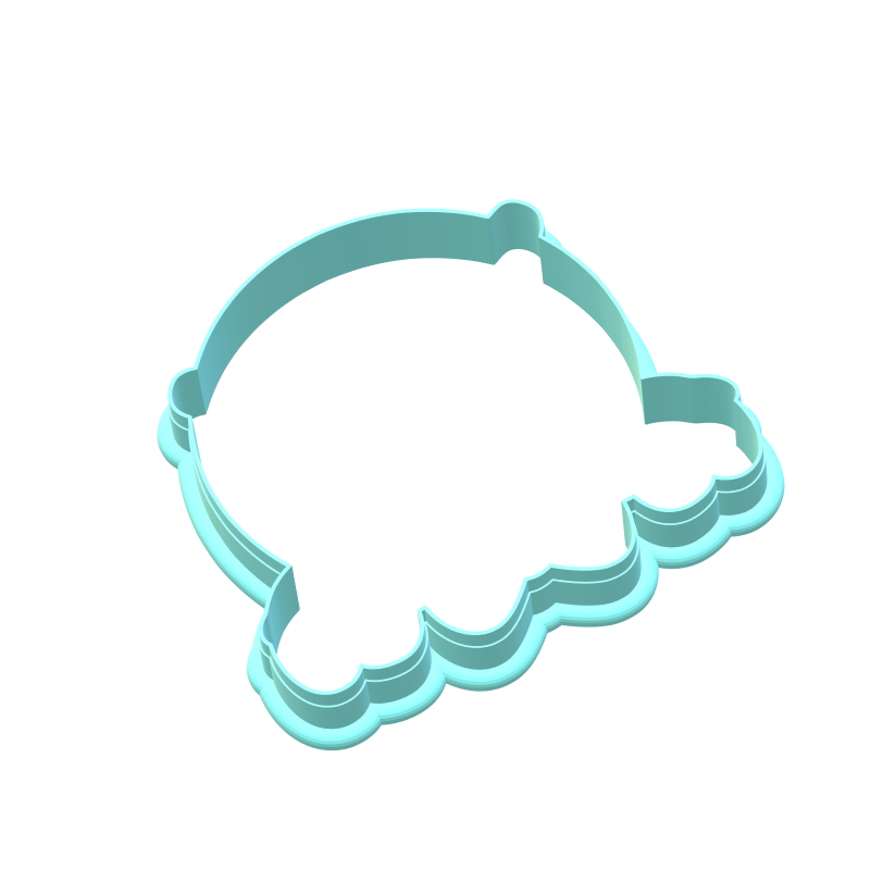 Gingerbread Man 2 Cookie Cutters | With personalized Text Box Option