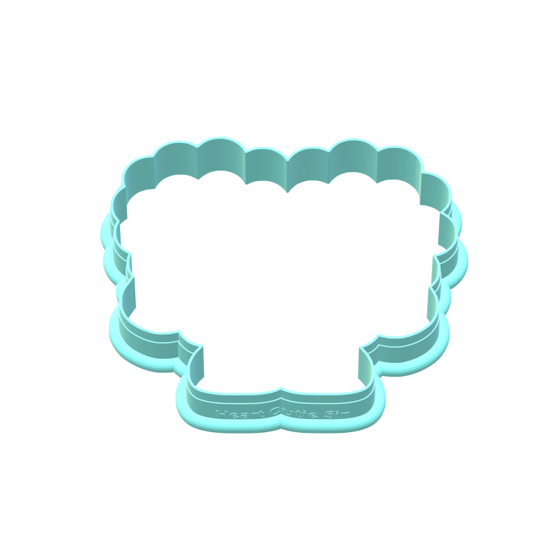 Valentine Scalloped Heart Cutie Cookie Cutters