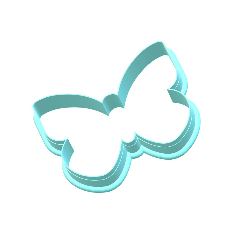 Butterfly Cookie Cutters & Stencil | STL & SVG Files