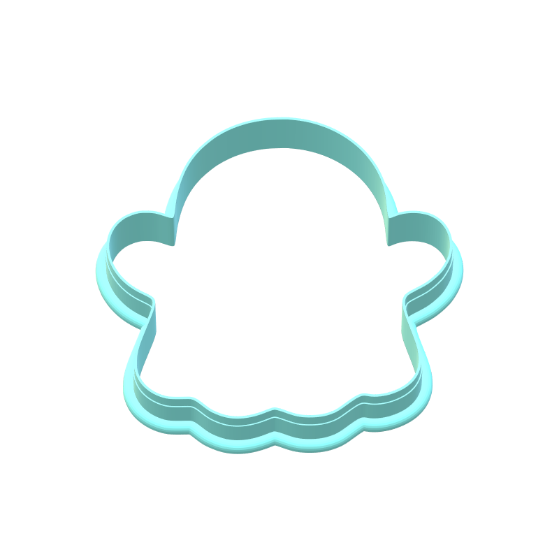 Chubby Ghost Cookie Cutters