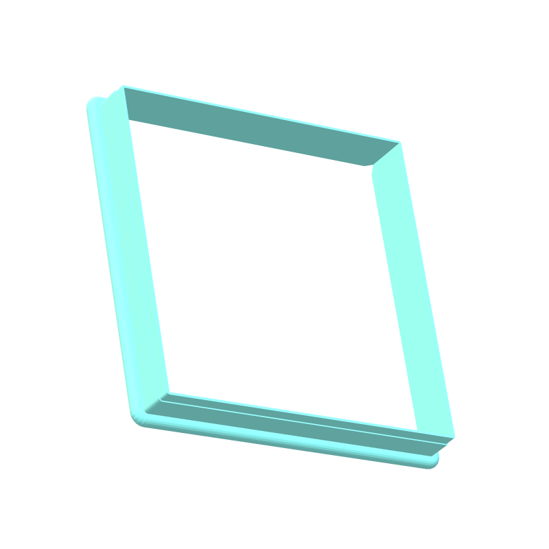 Square Cookie Cutters | 10-Single Cutters & 9-Multi Cutter Options