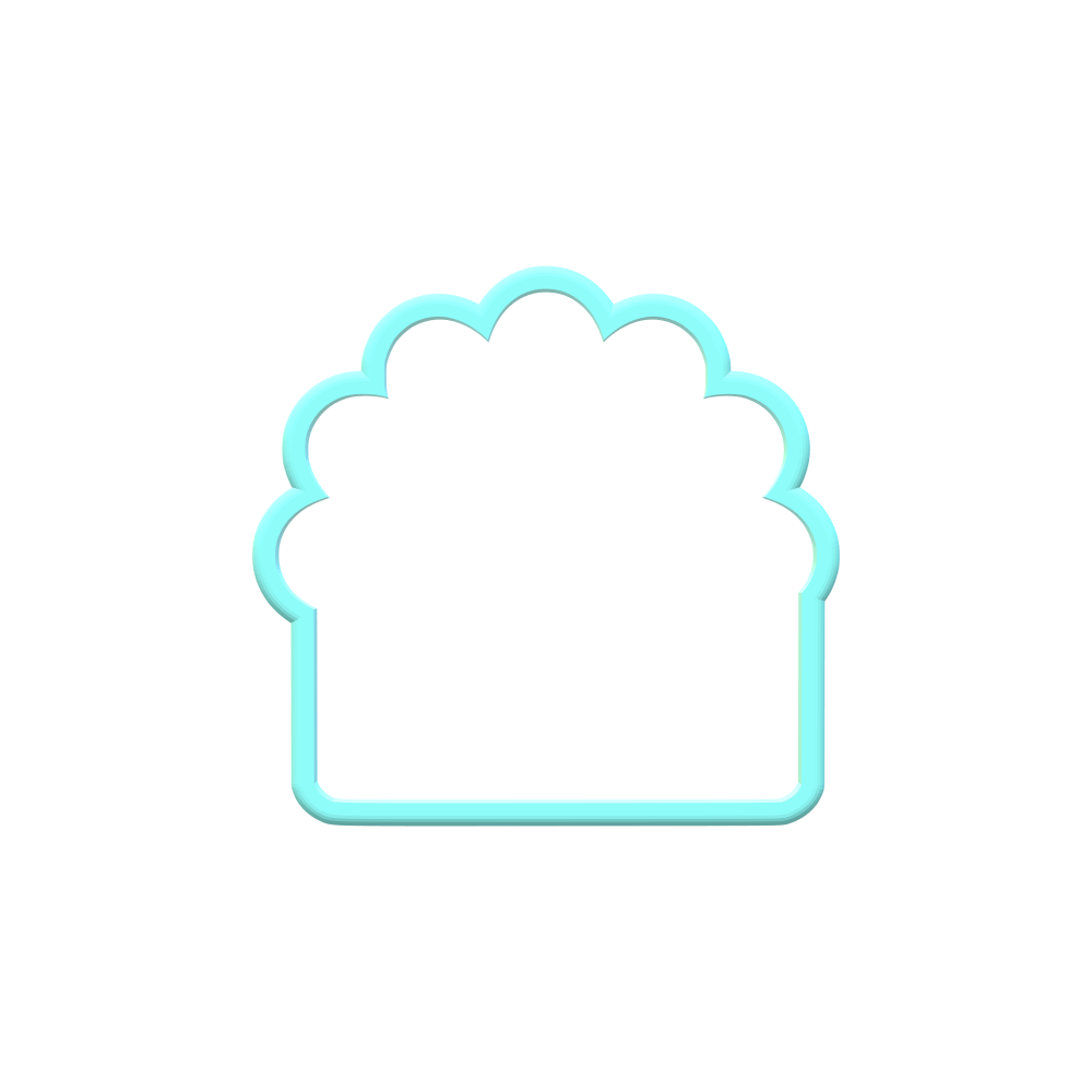 Turkey Cookie Cutter | With personalized Text Box Option | STL File