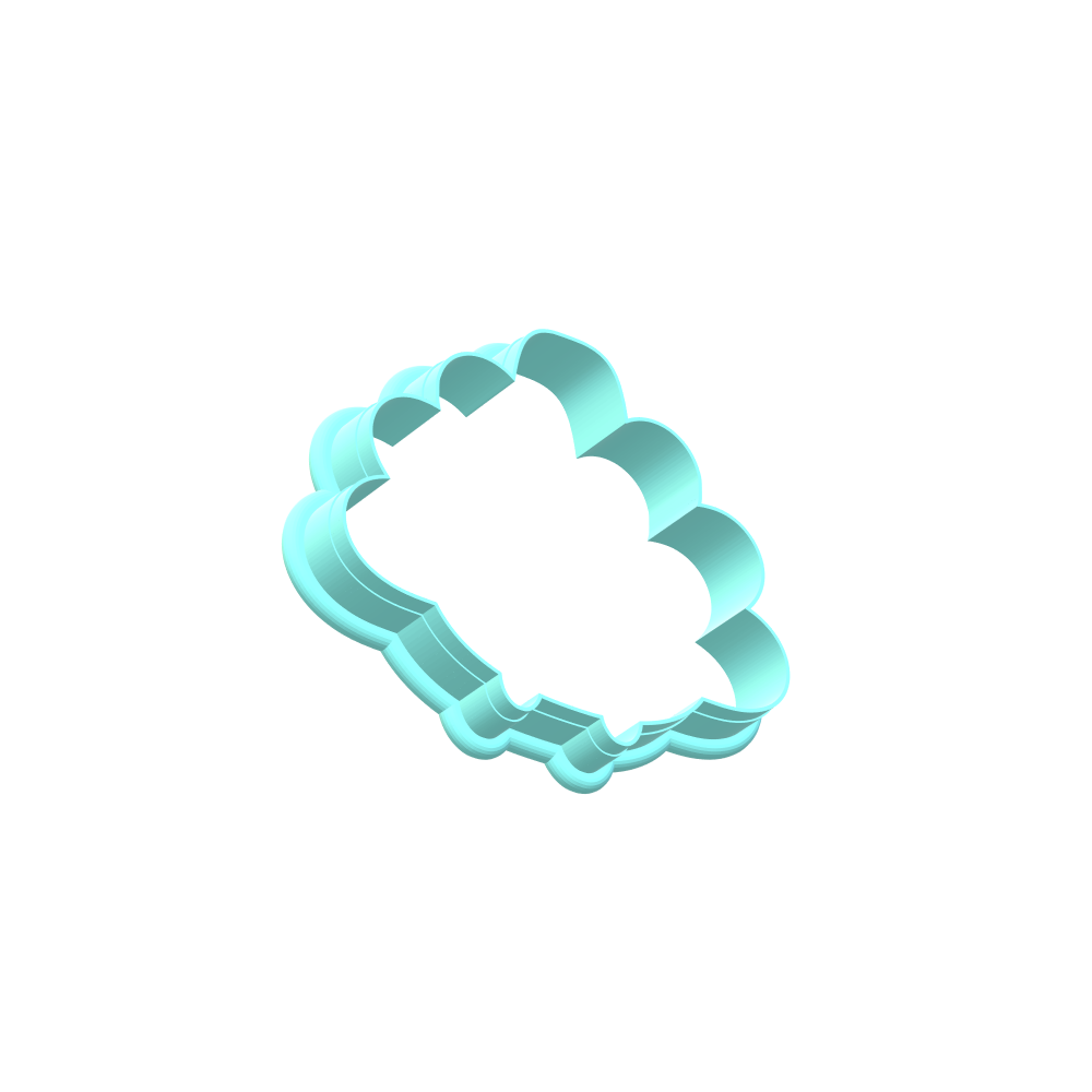 Turkey Cookie Cutter | With personalized Text Box Option | STL File