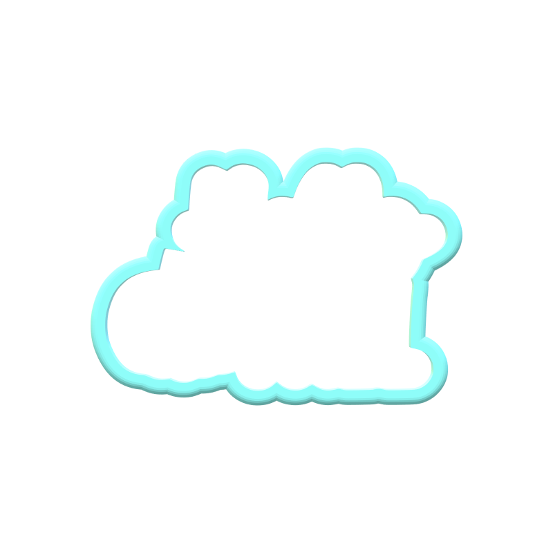 Hello Fall Cookie Cutter with Stamp Option