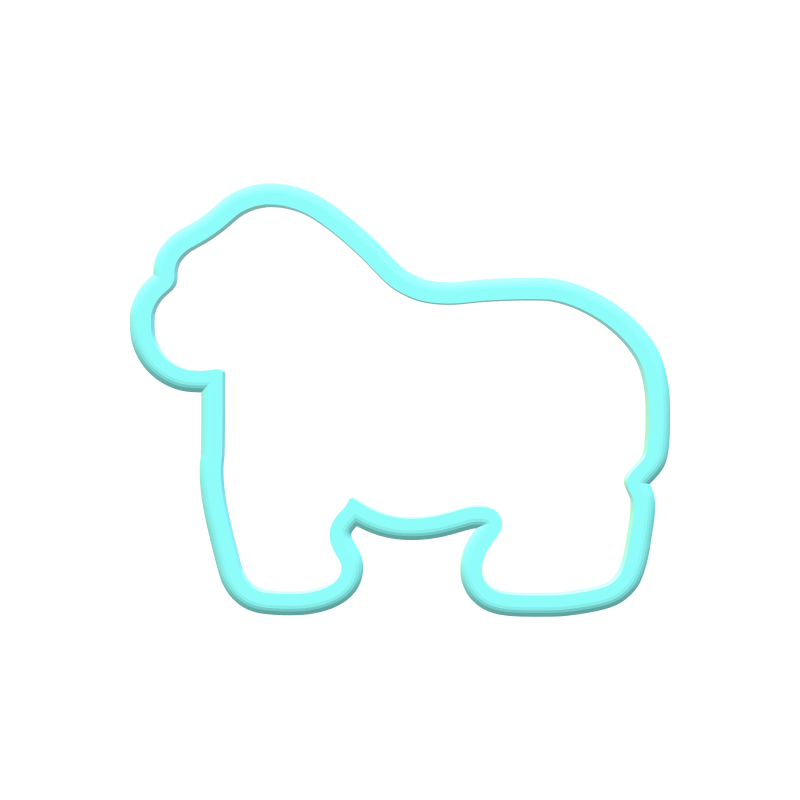 Circus Animals Cookie Cutters
