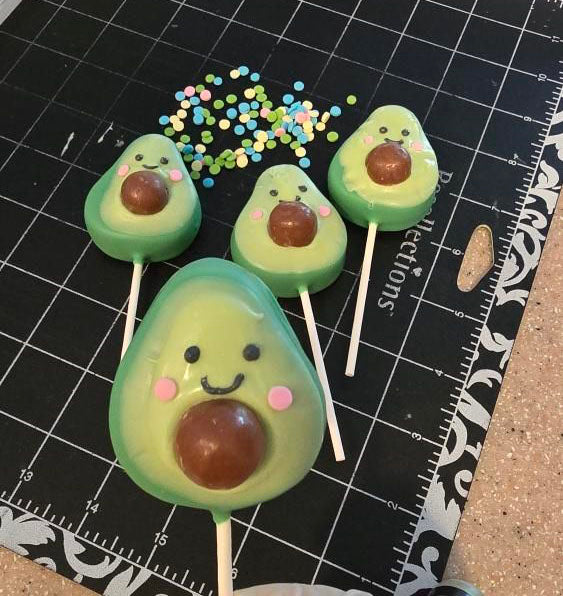 Avocado Cake Pop Mold | Deluxe Cutter, Popper, and Tray Option