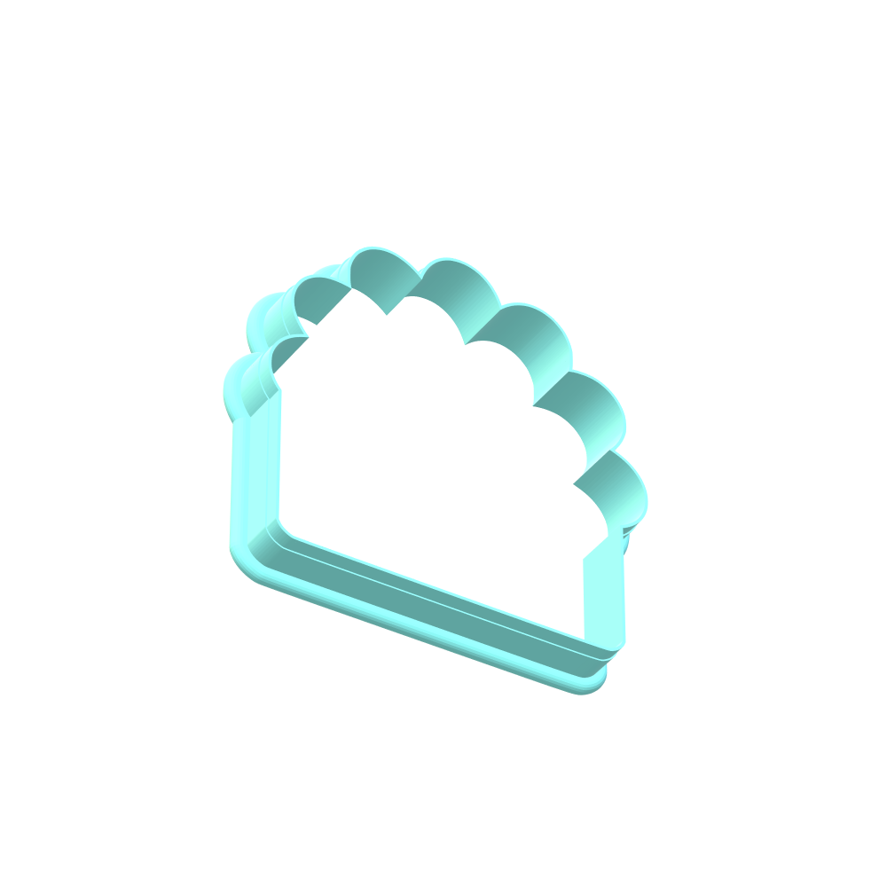Turkey Cookie Cutter | With personalized Text Box Option | STL File