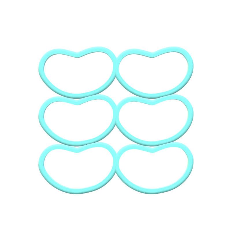 Jelly Bean Cookie Cutter | Single or Multi Cutter Options