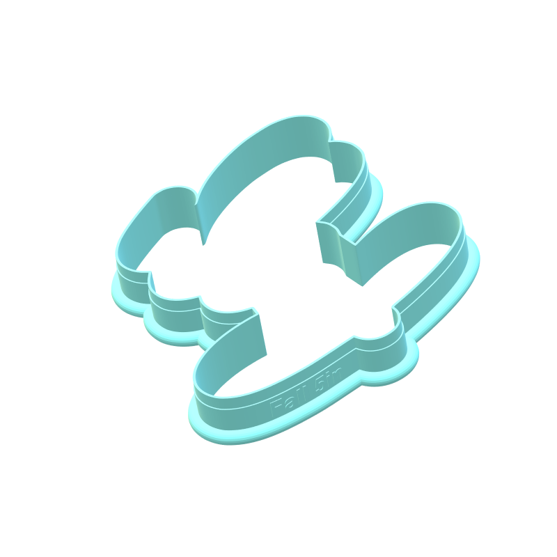 Fall Cookie Cutter with Stamp | STL File