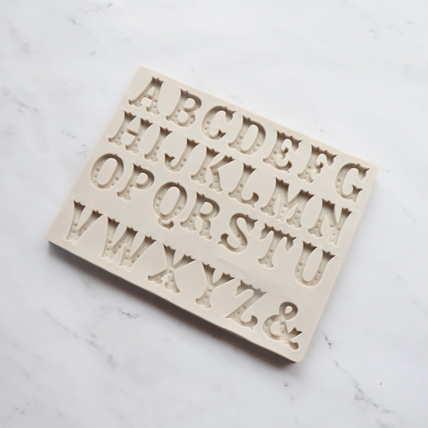 CIRCUS ALPHABET MOLD