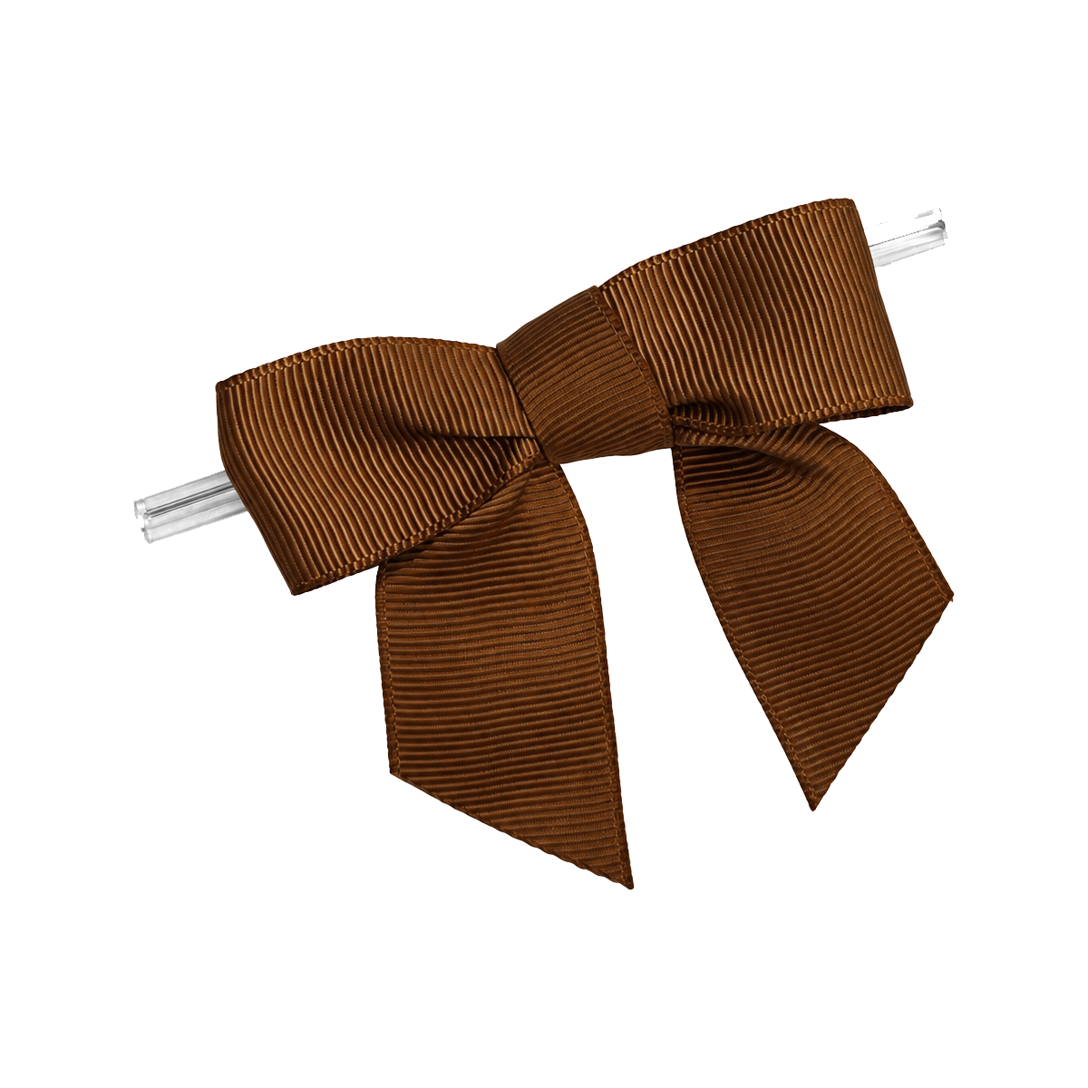 Golden Brown Pre-Tied Bow w/Wire