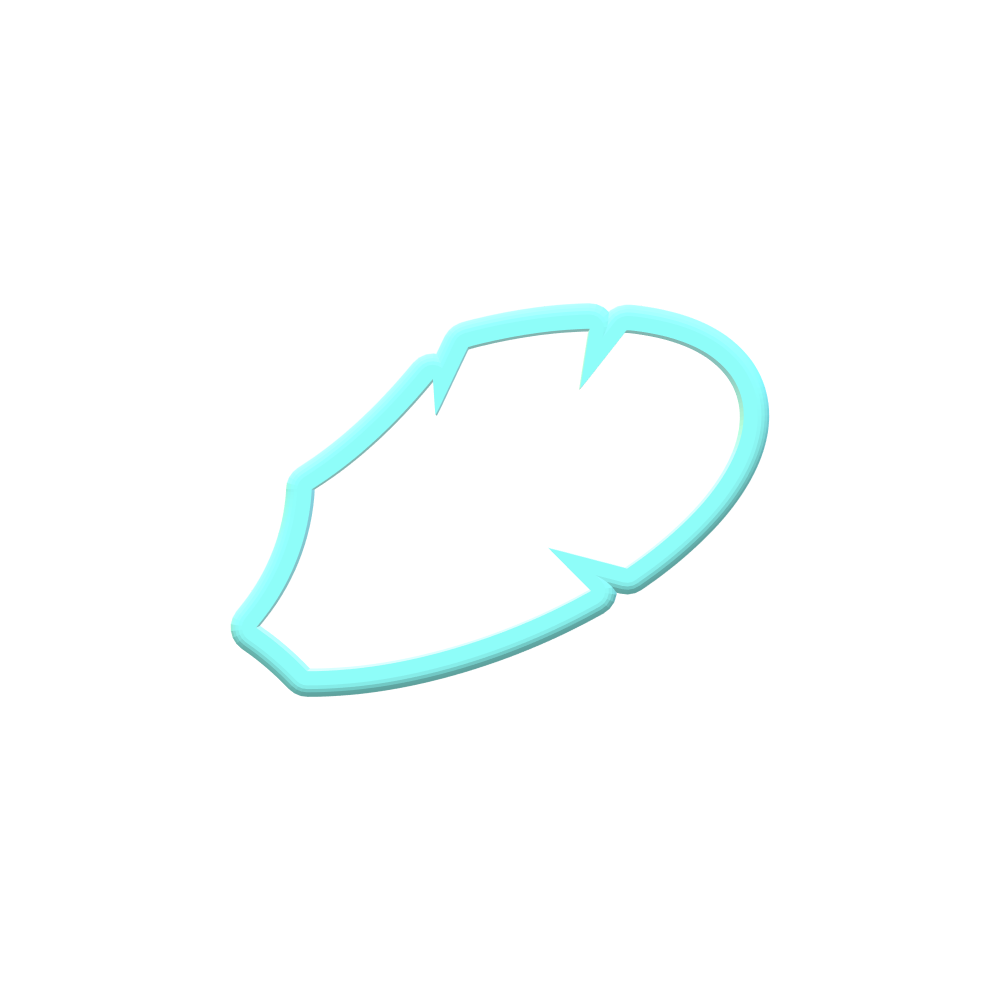 Turkey Cookie Cutter Platter 5-PC Set