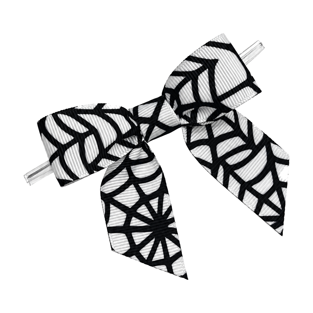 Spider Web Pre-Tied Bow w/Wire