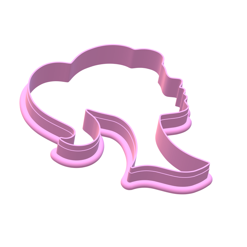 Doll Silhouette Cookie Cutters Set