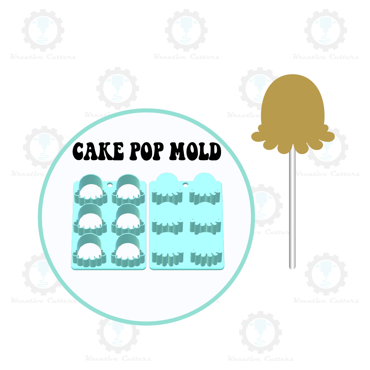 Octopus Squish Cake Pop Mold | Single or Multi-popper