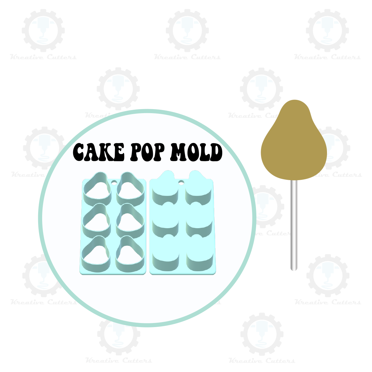 Avocado Cake Pop Mold | Single or Multi-popper Options