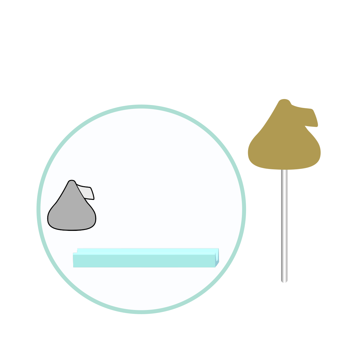 Valentines Candy Kiss Cake Pop Mold | Deluxe Cutter, Popper, and Tray Option