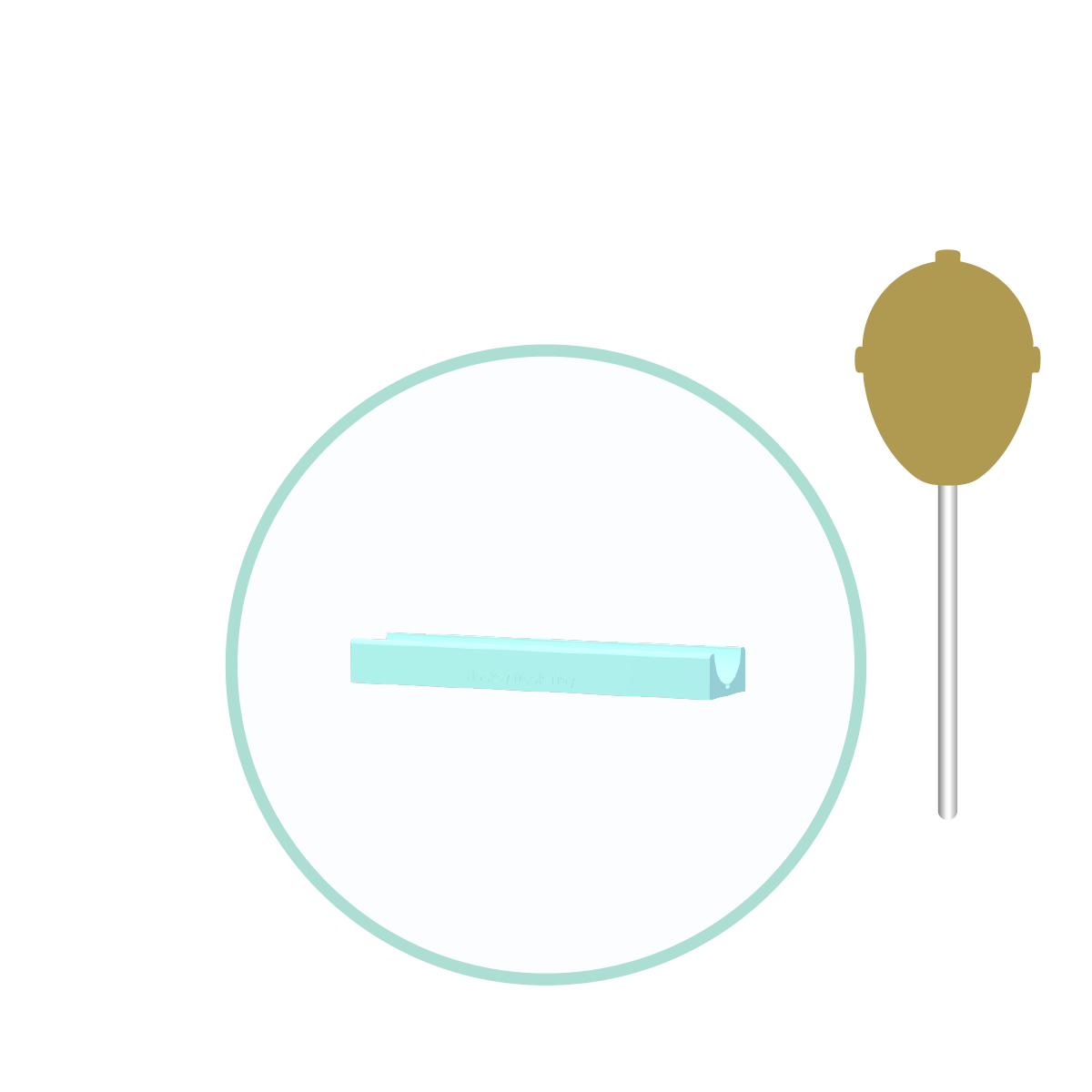 Hockey Cake Pop Molds |Jersey 2in x 1.7in / Mask 2.1in x 1.6in