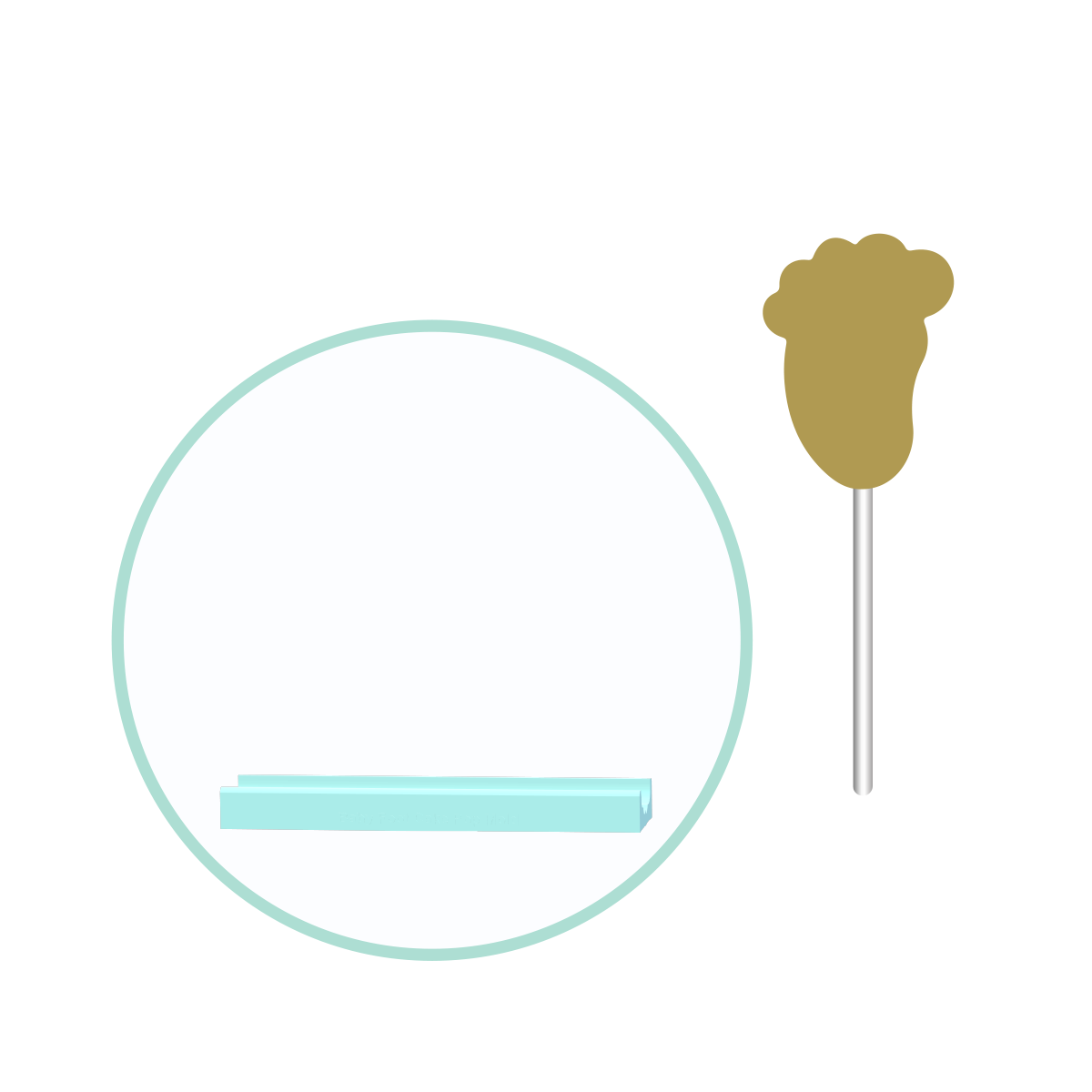 Baby Feet Cake Pop Mold | Deluxe Cutter, Popper, and Tray Option