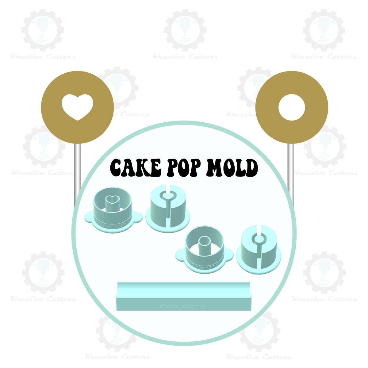 Deluxe Donut Cake Pop Mold | Options: Cutter, Popper, and 9in Tray