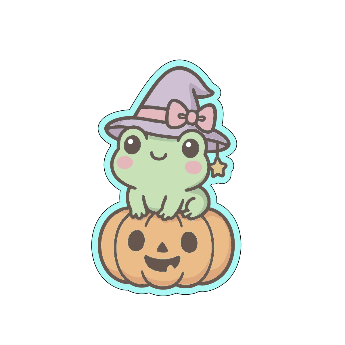 Frog Pumpkin Cookie Cutter