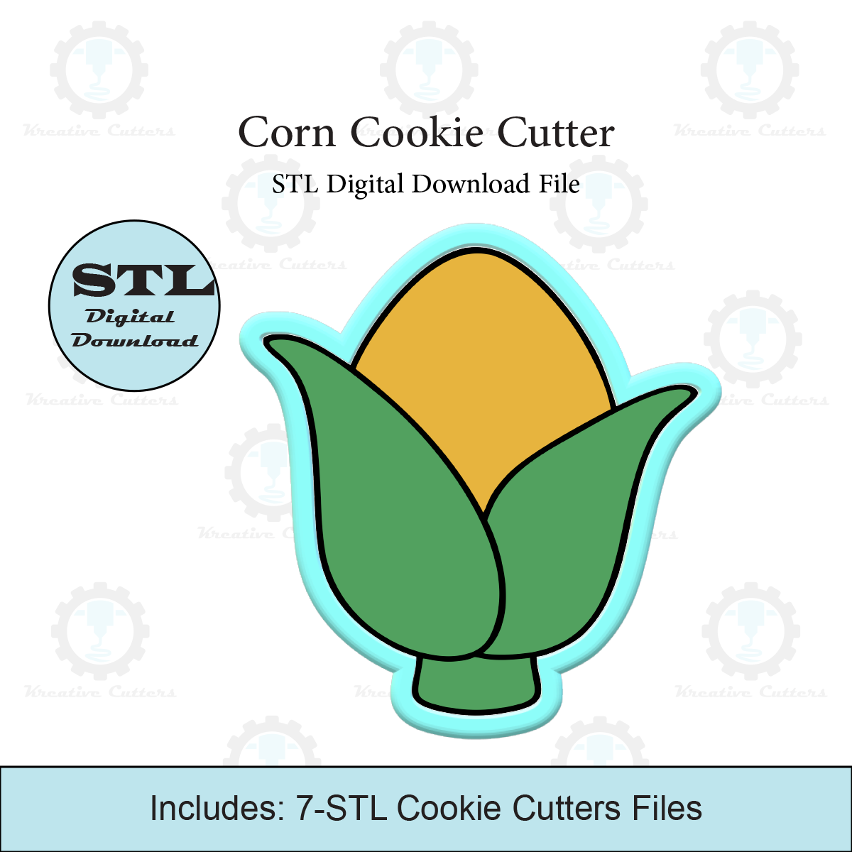 Corn Cookie Cutter | STL File