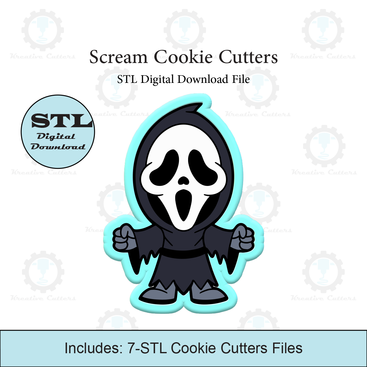 Halloween Character Cookie Cutter | STL File