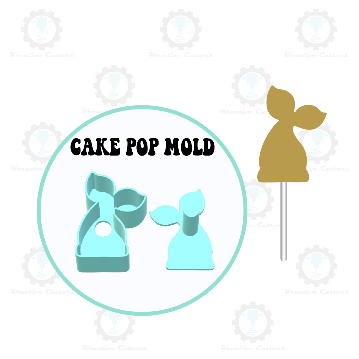 Mermaid Tail Cake Pop Mold | Single or Multi-popper